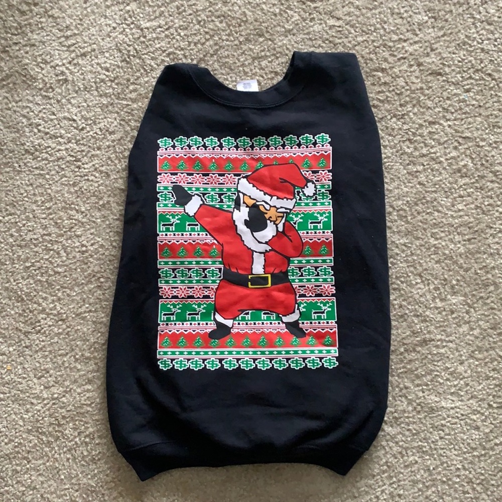 Christmas dabbing sweater